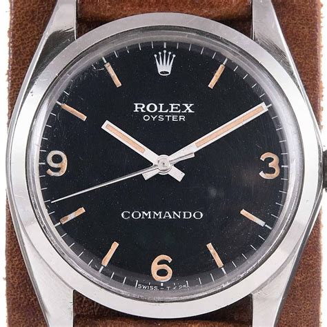 commander rolex|Rolex commando dial.